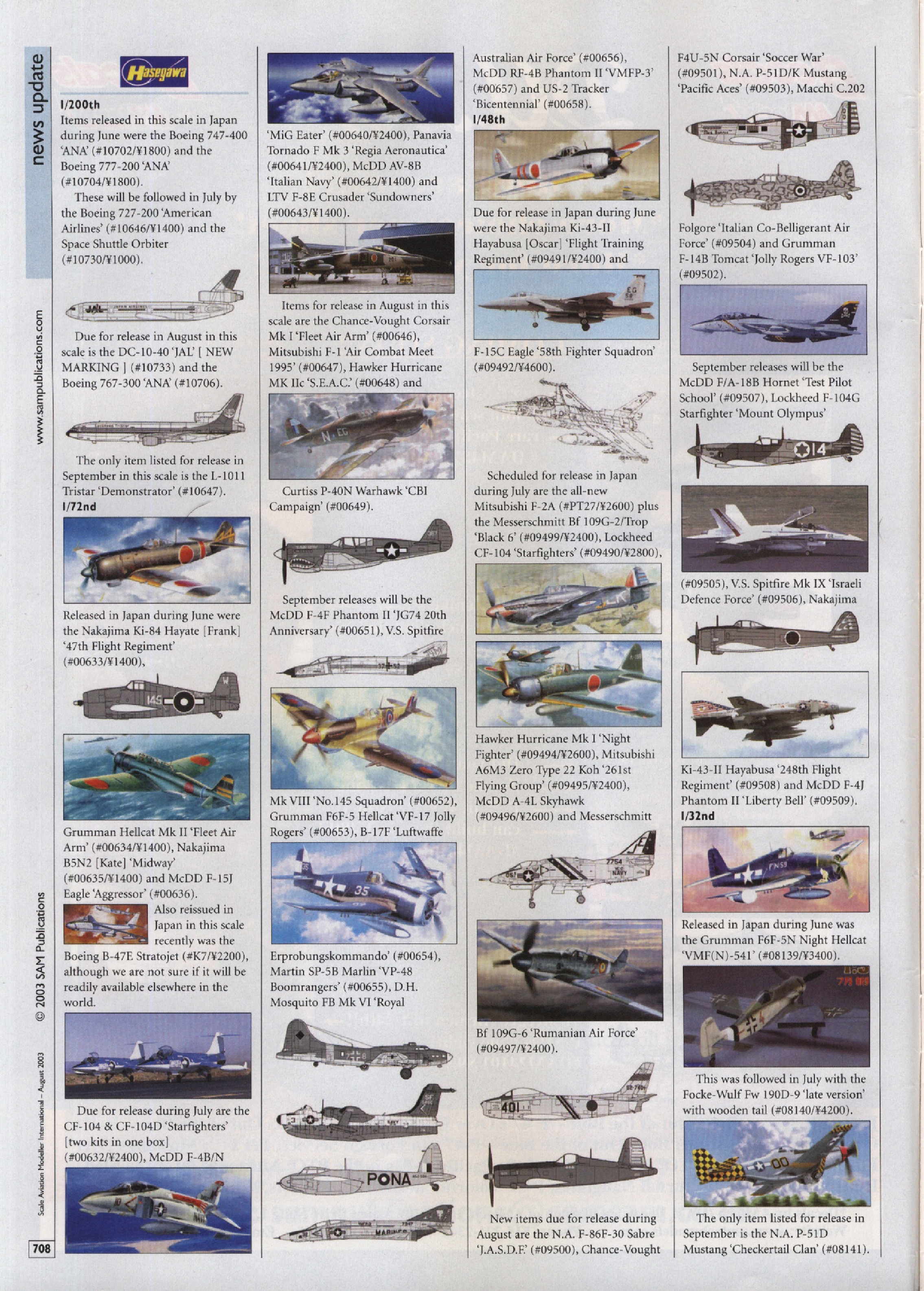 Scale Aviation Modeller International 2003-08